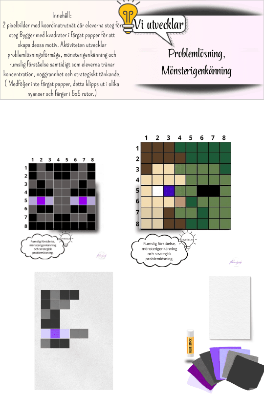 Minecraft Matematisk förmåga