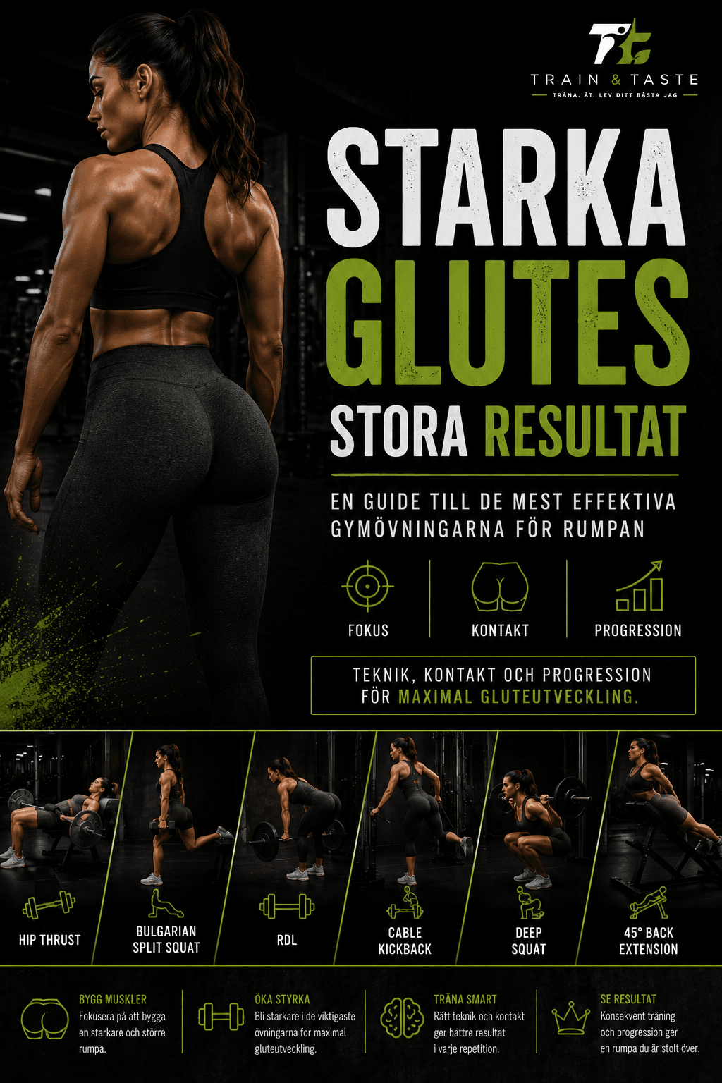 Bygg din rumpa på gymmet