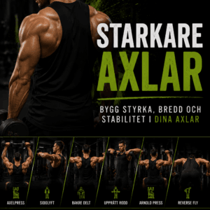 Starka axlar, snygg överkropp